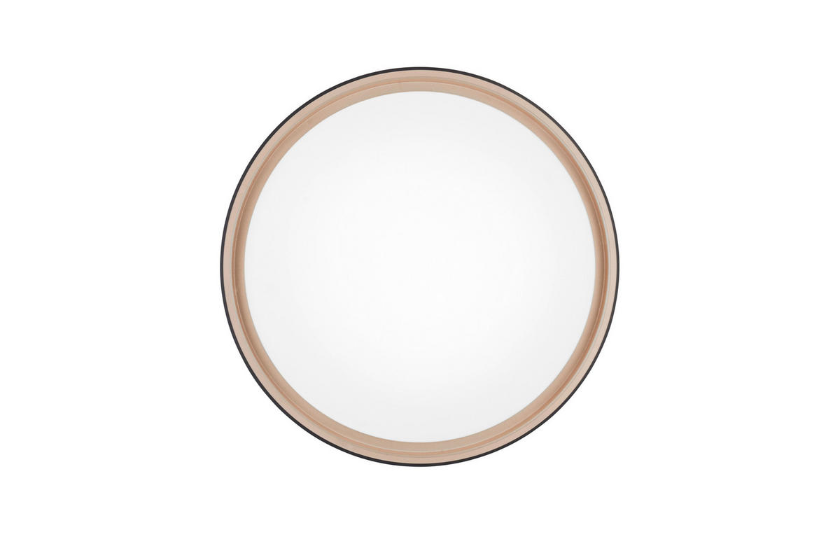 LED-DECKENLEUCHTE  40/7,5 cm    - Weiss/Goldfarben, Basics, Kunststoff (40/7,5cm)