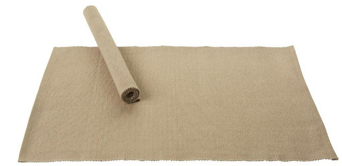 TISCHSET Rio Textil Sandfarben 33/48 cm  - Sandfarben, Basics, Textil (33/48cm) - Esposa