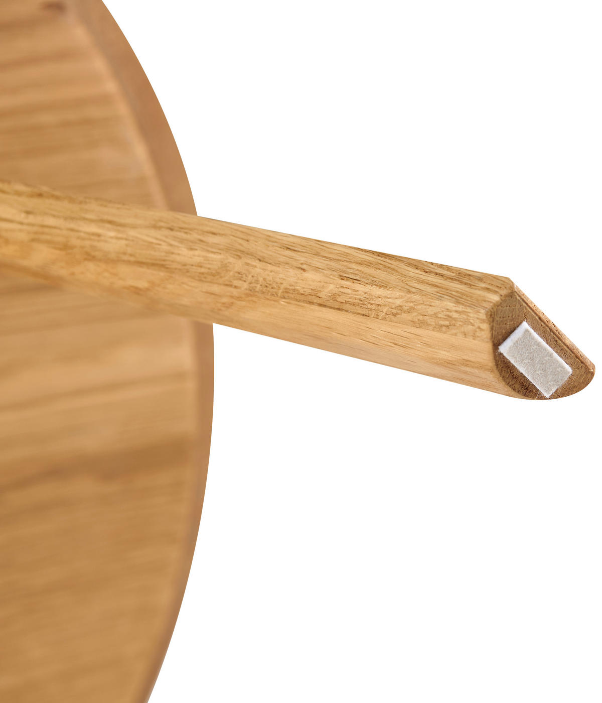 COUCHTISCH Eiche furniert, massiv 80/80/39 cm rund Eichefarben  - Eichefarben, Design, Holz/Holzwerkstoff (80/80/39cm) - Carryhome
