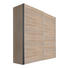 SCHWEBETÜRENSCHRANK 2 -türig Sonoma Eiche - Alufarben/Sonoma Eiche, KONVENTIONELL, Holzwerkstoff/Metall (200/216/68cm) - Hom`in
