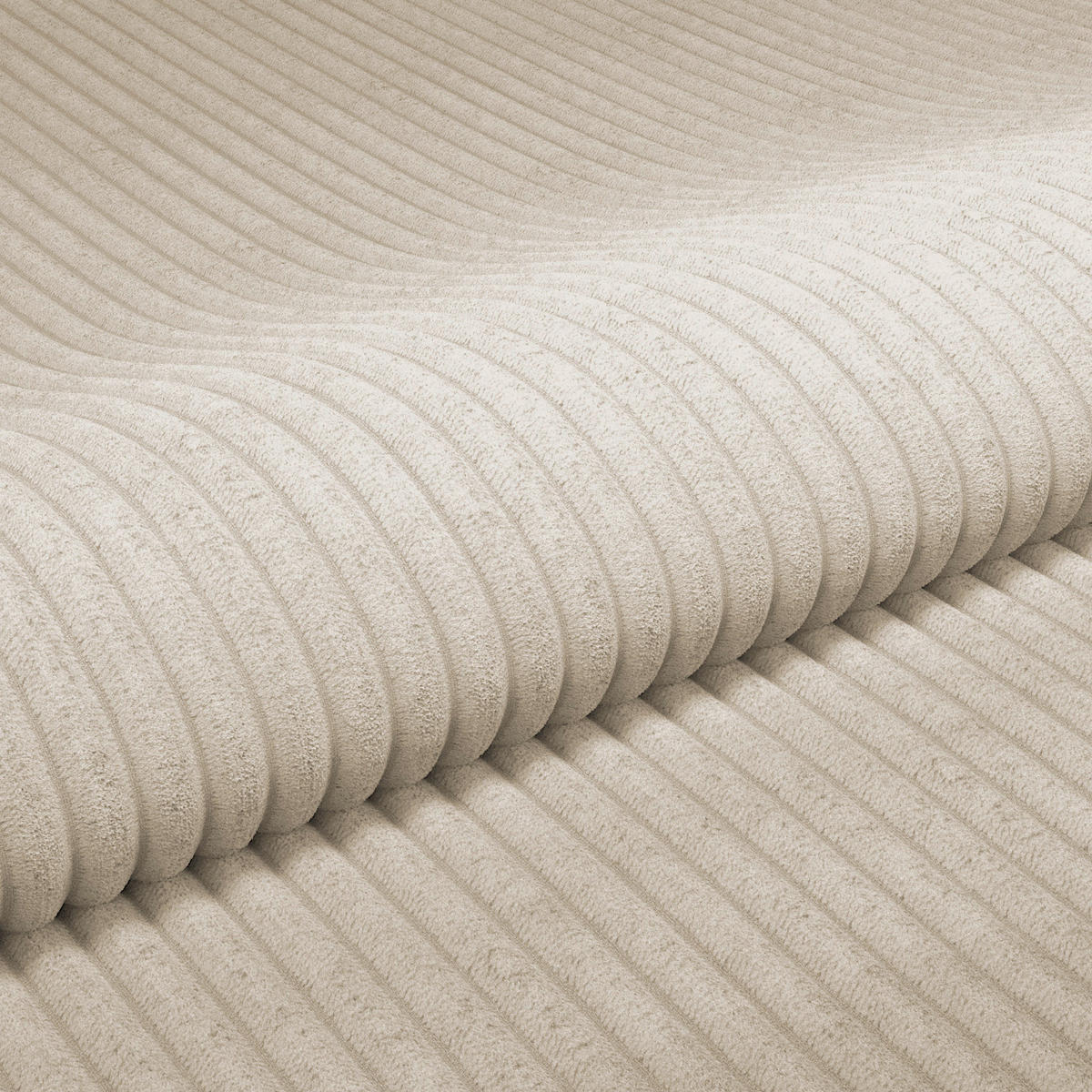 MEGASOFA Perlmutt  - Wengefarben/Perlmutt, Trend, Kunststoff/Textil (261/83/124cm) - Livetastic