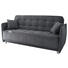SCHLAFSOFA in Textil, Holzwerkstoff Anthrazit - Anthrazit/Silberfarben, MODERN, Holzwerkstoff/Kunststoff (216/95/95cm) - Carryhome SCHLAFSOFA in Textil, Holzwerkstoff Anthrazit - Anthrazit/Silberfarben, MODERN, Holzwerkstoff/Kunststoff (216/95/95cm) - Carryhome