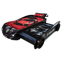 AUSZIEHBETT 90/200 cm  in Schwarz  - Schwarz/Braun, KONVENTIONELL, Holz/Holzwerkstoff (90/200cm) - Xora