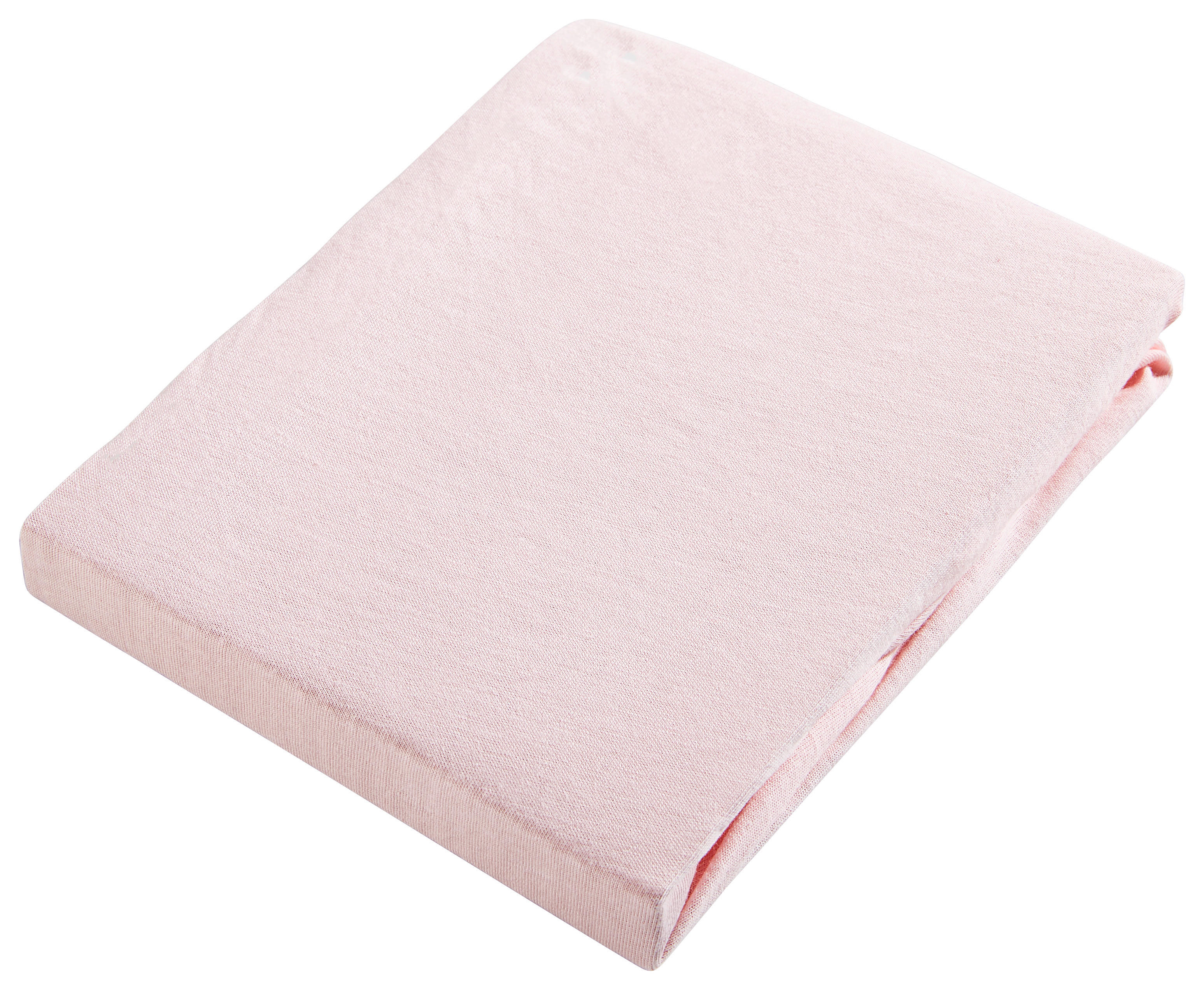 OTROŠKA NAPENJALNA RJUHA  Jersey     40/90 cm      roza  - roza, Basics, tekstil (40/90cm) - My Baby Lou