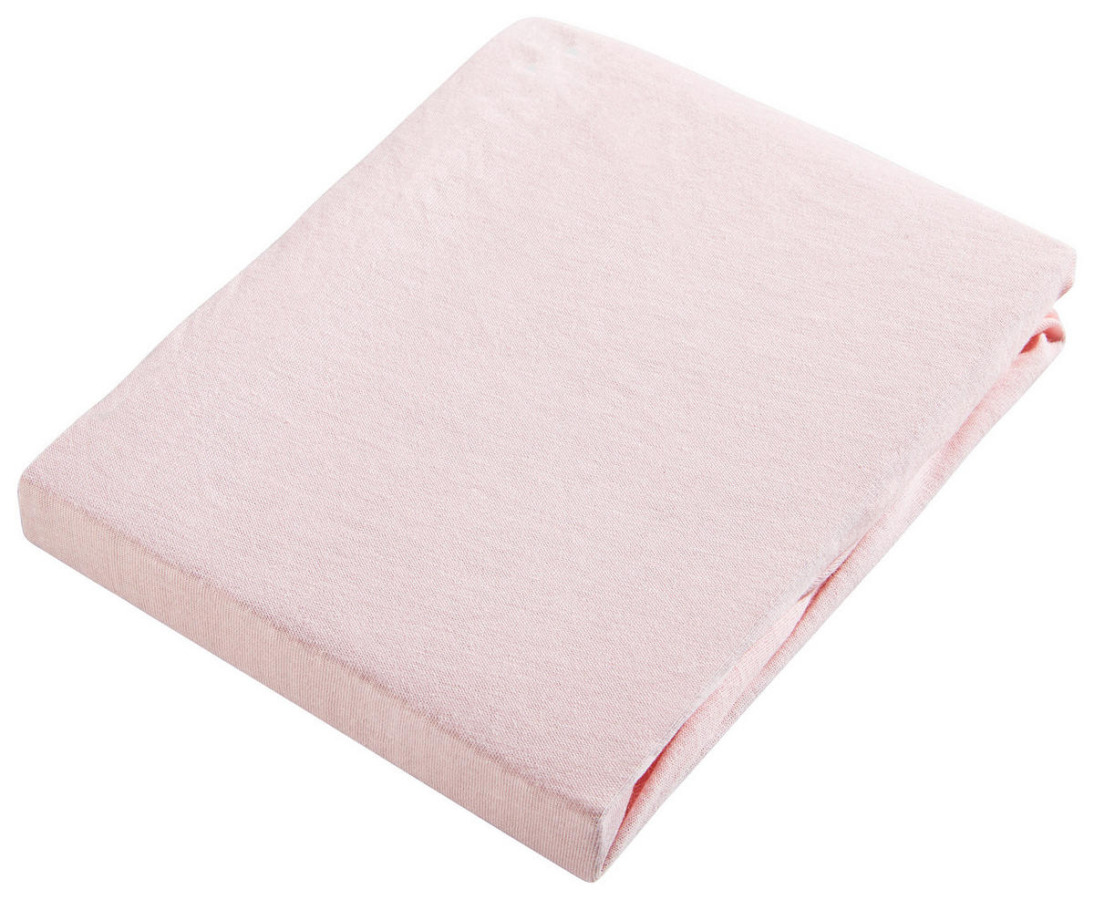 DEČJI ČARŠAV SA LASTIŠEM  40/90 cm    - ružičasta, Osnovno, tekstil (40/90cm) - My Baby Lou