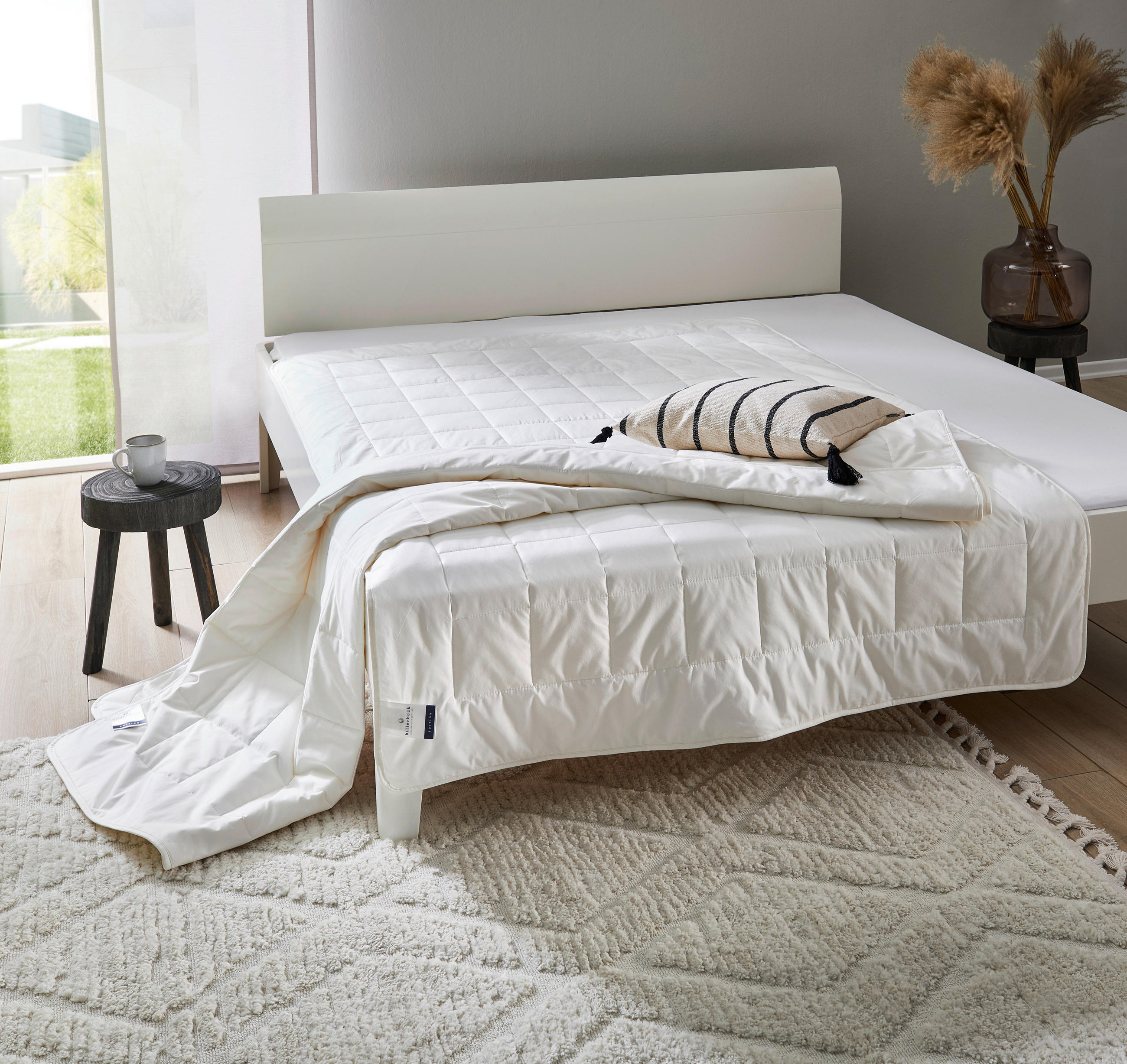 SOMMERDECKE  Natur Plus Fresh  200/200 cm   - Champagner, Basics, Textil (200/200cm) - Billerbeck