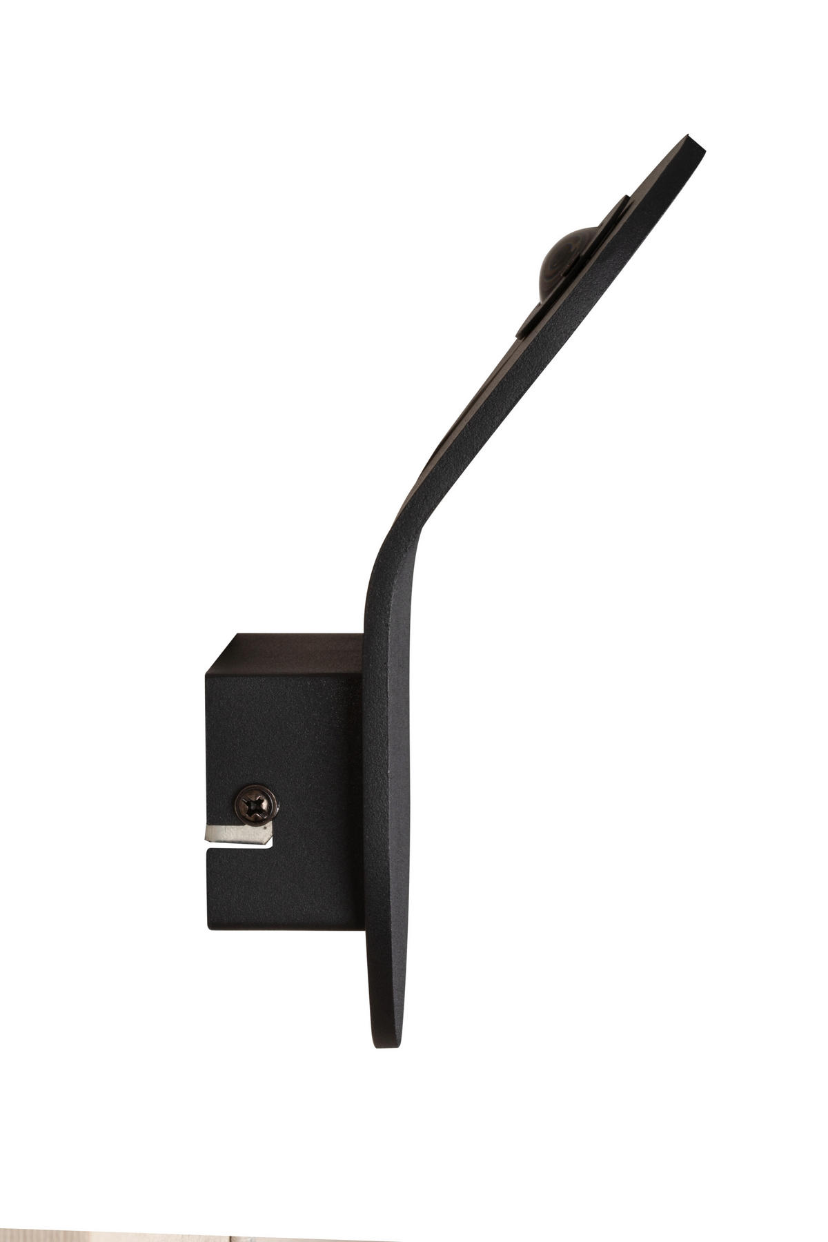 LED-WANDLEUCHTE 17,7/10/9,8 cm   - Schwarz, Trend, Metall (17,7/10/9,8cm) - Novel