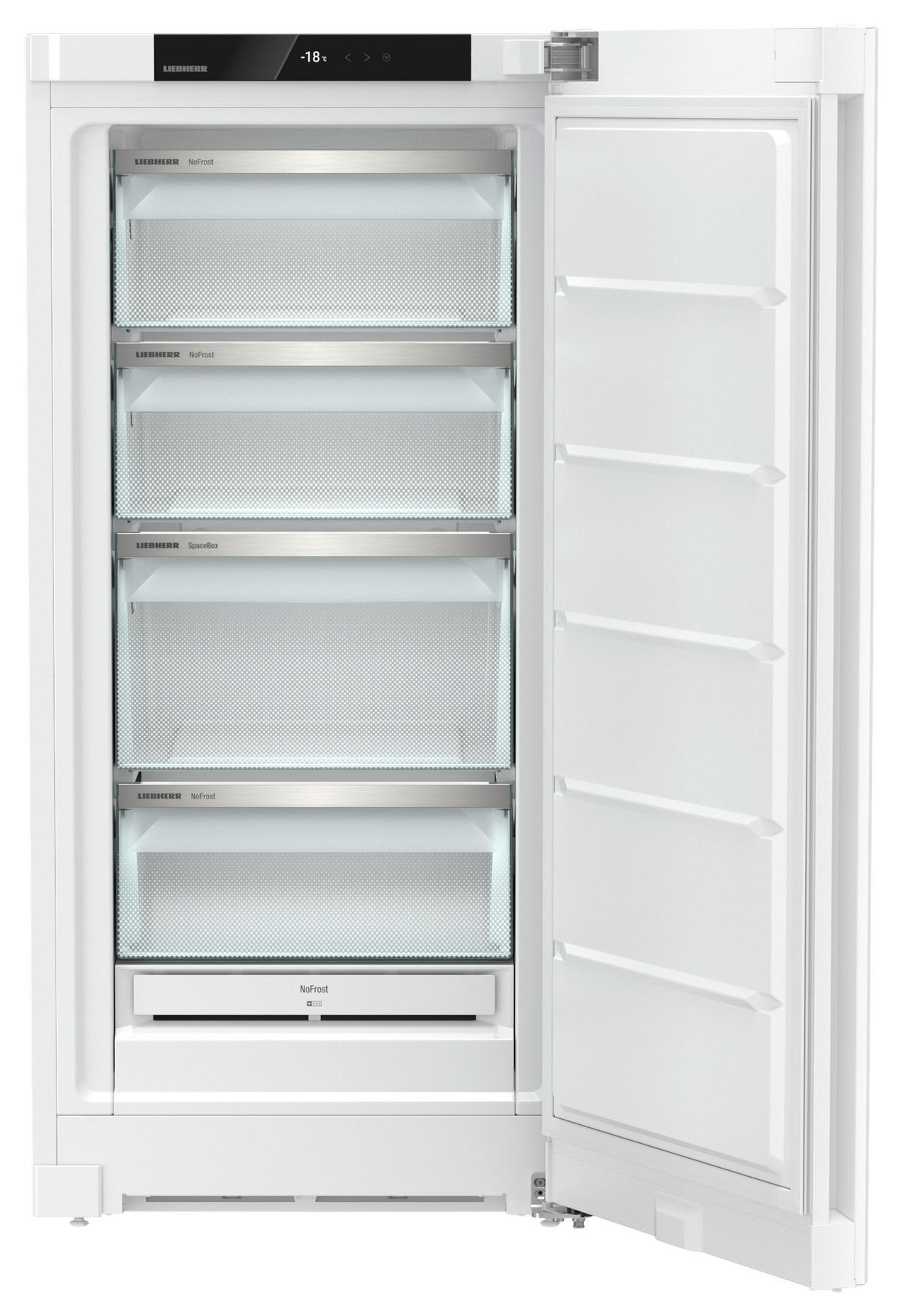 GEFRIERSCHRANK FND4224  - Weiß, Basics, Metall (59,7/125,5/67,5cm) - Liebherr