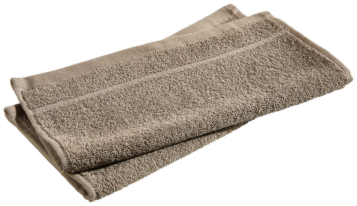 SEIFTUCHSET MAKI Cappuccino 2-teilig 30/30 cm  - Cappuccino, Basics, Textil (30/30cm) - Bio:Vio