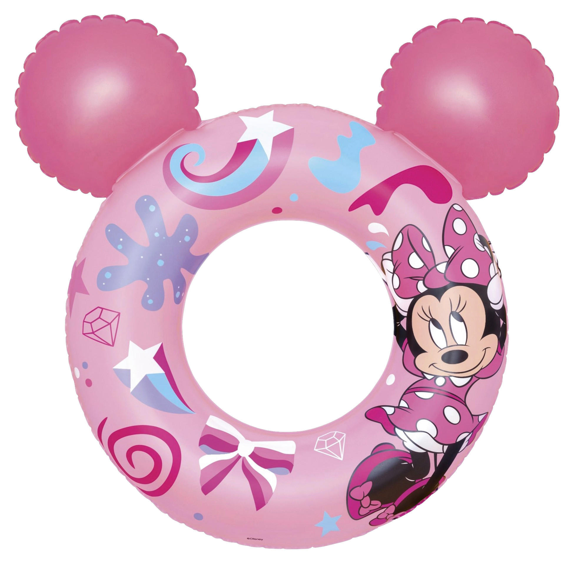 NAFUKOVACÍ KRUH - růžová, Basics, plast (74/76cm) - Bestway