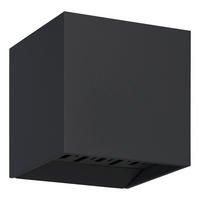 AUßENWANDLEUCHTE 10,5/10,5/11 cm  - Anthrazit, Basics, Metall (10,5/10,5/11cm) - Eglo