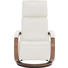 RELAXSESSEL Echtleder - Hellgrau/Weiß, Design, Leder/Holz (68/113/86cm) - Himolla