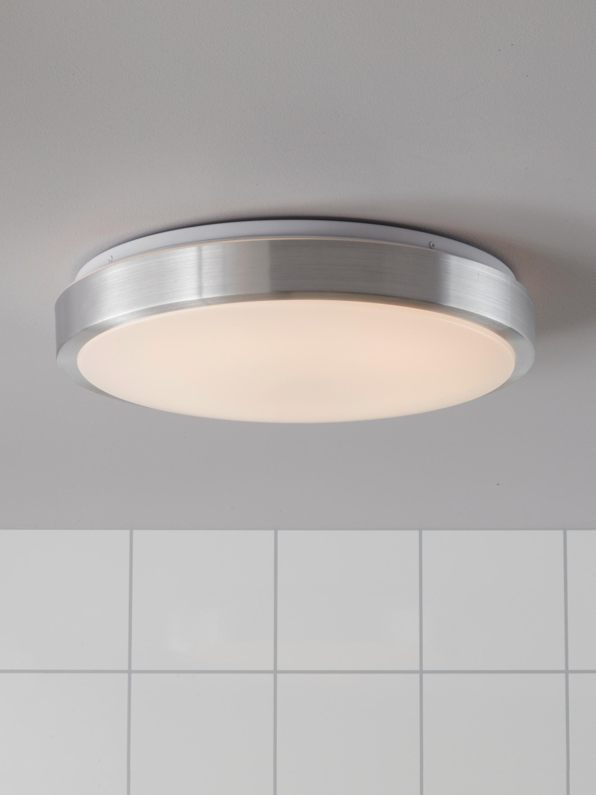 LED-DECKENLEUCHTE Moon 39/9/39 cm   - Weiß, Basics (39/9/39cm) - Markslöjd