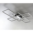 LED-DECKENLEUCHTE 100/75/7 cm   - Schwarz, Basics, Kunststoff/Metall (100/75/7cm) - Novel