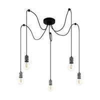 ZÁVĚSNÉ SVÍTIDLO, 14,5/131 cm  - bílá/černá, Basics, kov/papír (14,5/131cm) - Eglo