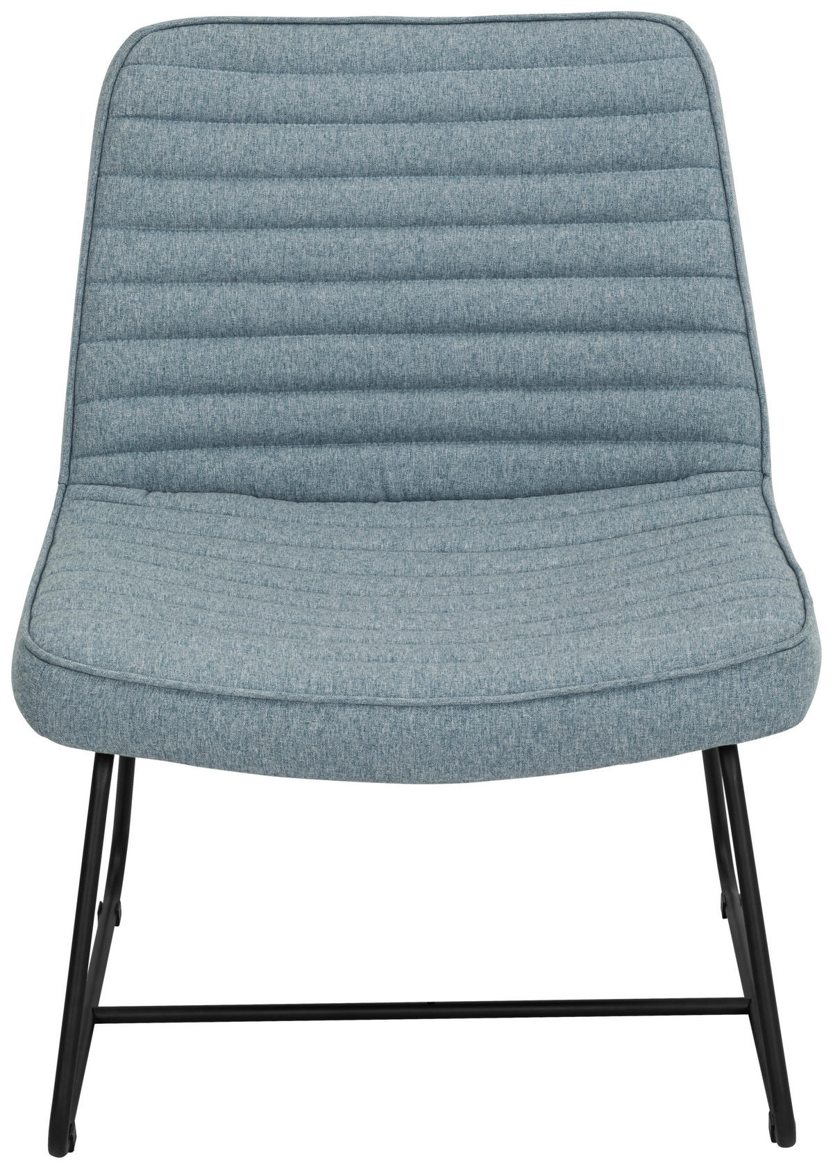 KŘESLO, textil, modrá - modrá/černá, Moderní, kov/textil (66/85/69cm) - P & B