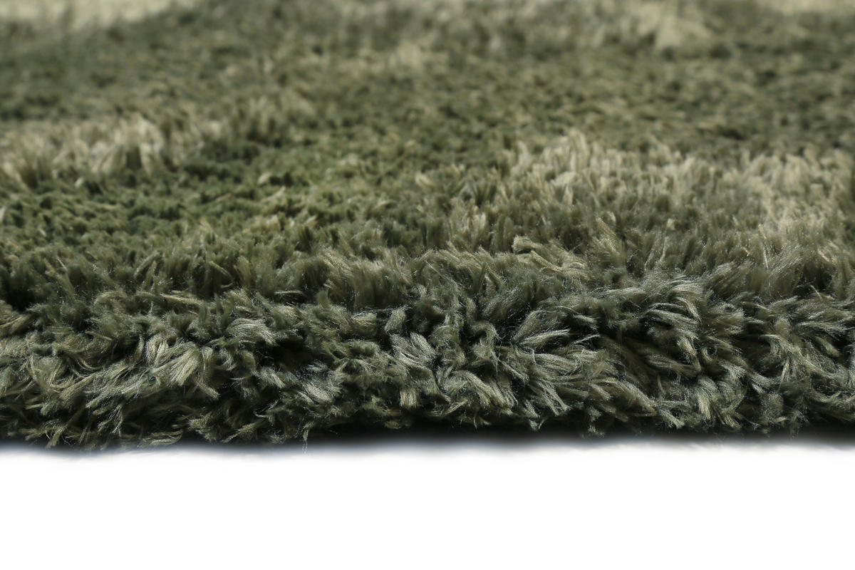 HOCHFLORTEPPICH 80/150 cm Yogi Olivgrün  - Olivgrün, KONVENTIONELL, Textil (80/150cm) - Esprit