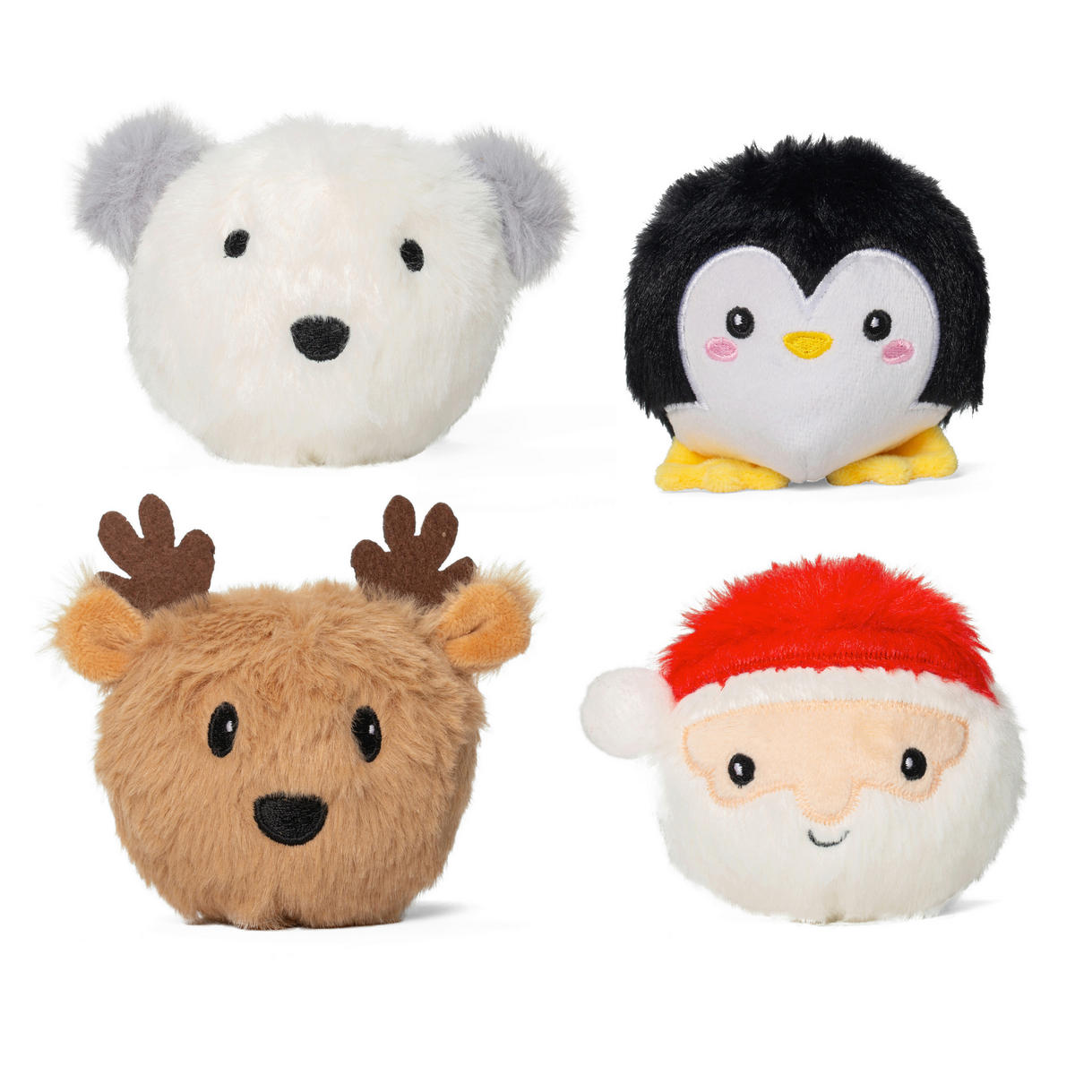 LOPTICE DEKORATIVNE - višebojno, Basics, plastika (9/9/12cm) - Kikkerland