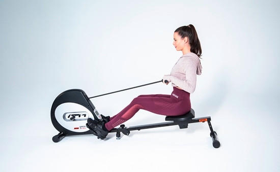 RUDERGERÄT MOTIVE FITNESS - Schwarz, Basics, Metall (173/36/53cm)