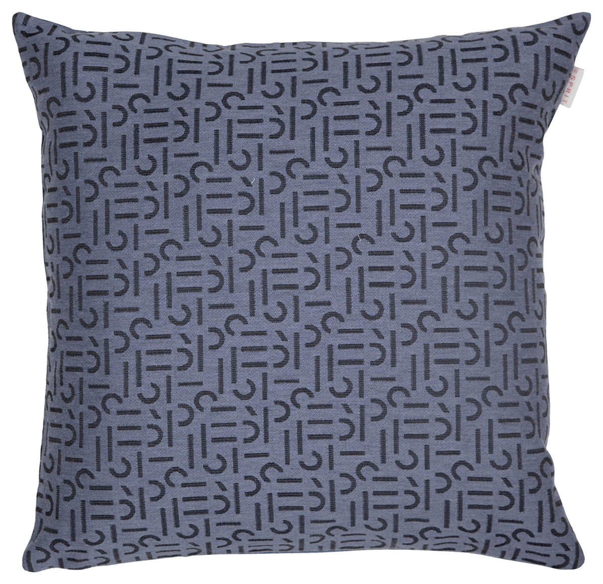 KISSENHÜLLE E-SCATTER Scatter 45/45 cm  - Blau/Dunkelblau, KONVENTIONELL, Textil (45/45cm) - Esprit