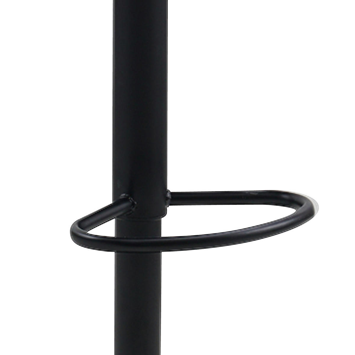 BARHOCKER-SET Mikrofaser Anthrazit gastro- und objekttauglich  - Anthrazit/Schwarz, LIFESTYLE, Textil/Metall (49/87/43cm) - MID.YOU