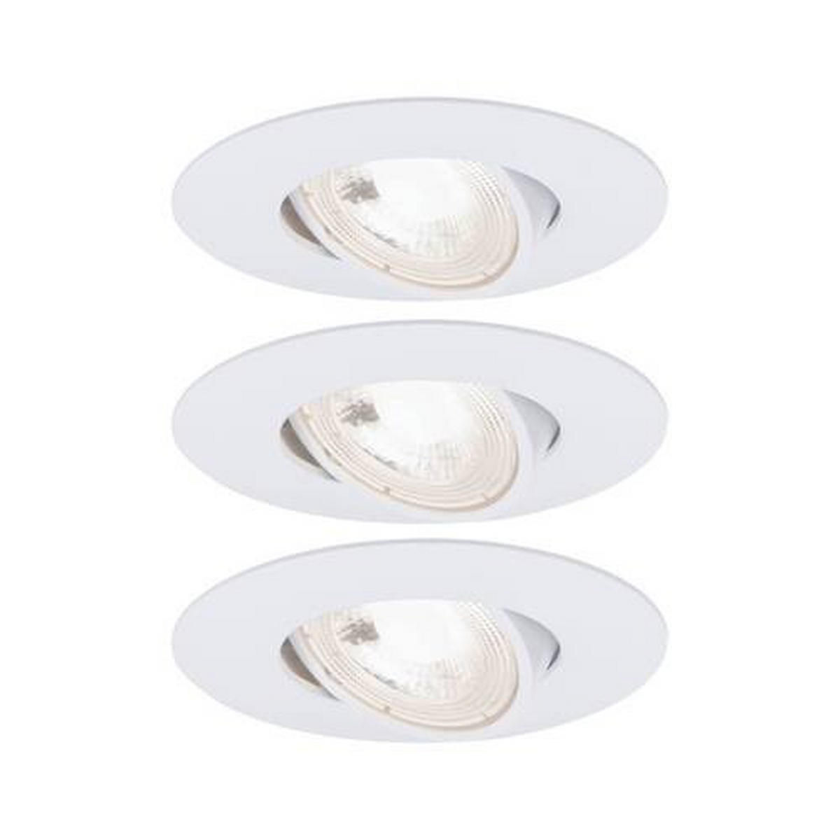 LED-DECKENLEUCHTE 8,2 cm  - Weiß, Basics, Kunststoff (8,2cm) - Paulmann