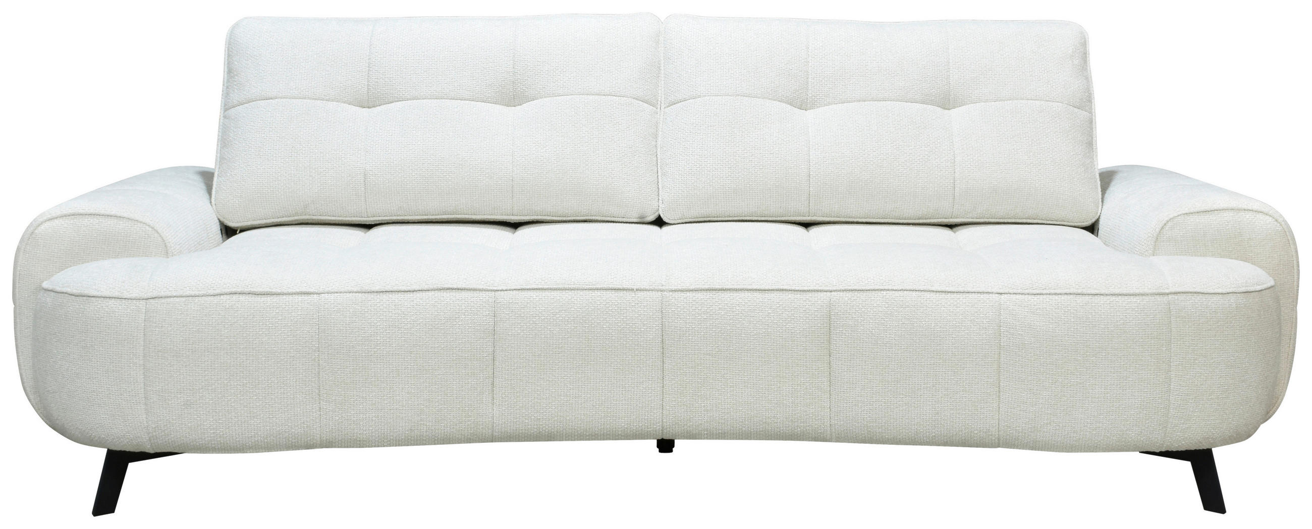 Livetastic 2-Sitzer-Sofa Creme 230x84x104 cm