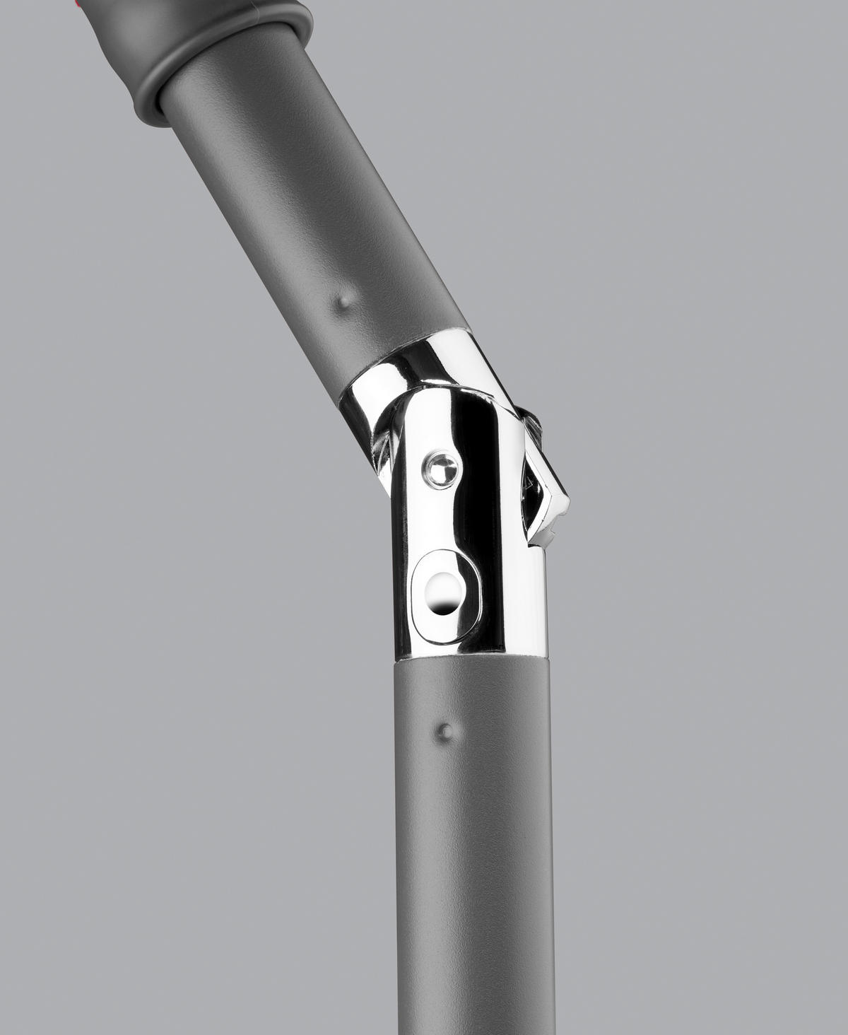 SONNENSCHIRM   - Anthrazit/Silberfarben, Basics, Textil/Metall (270/270/246cm) - Schneider