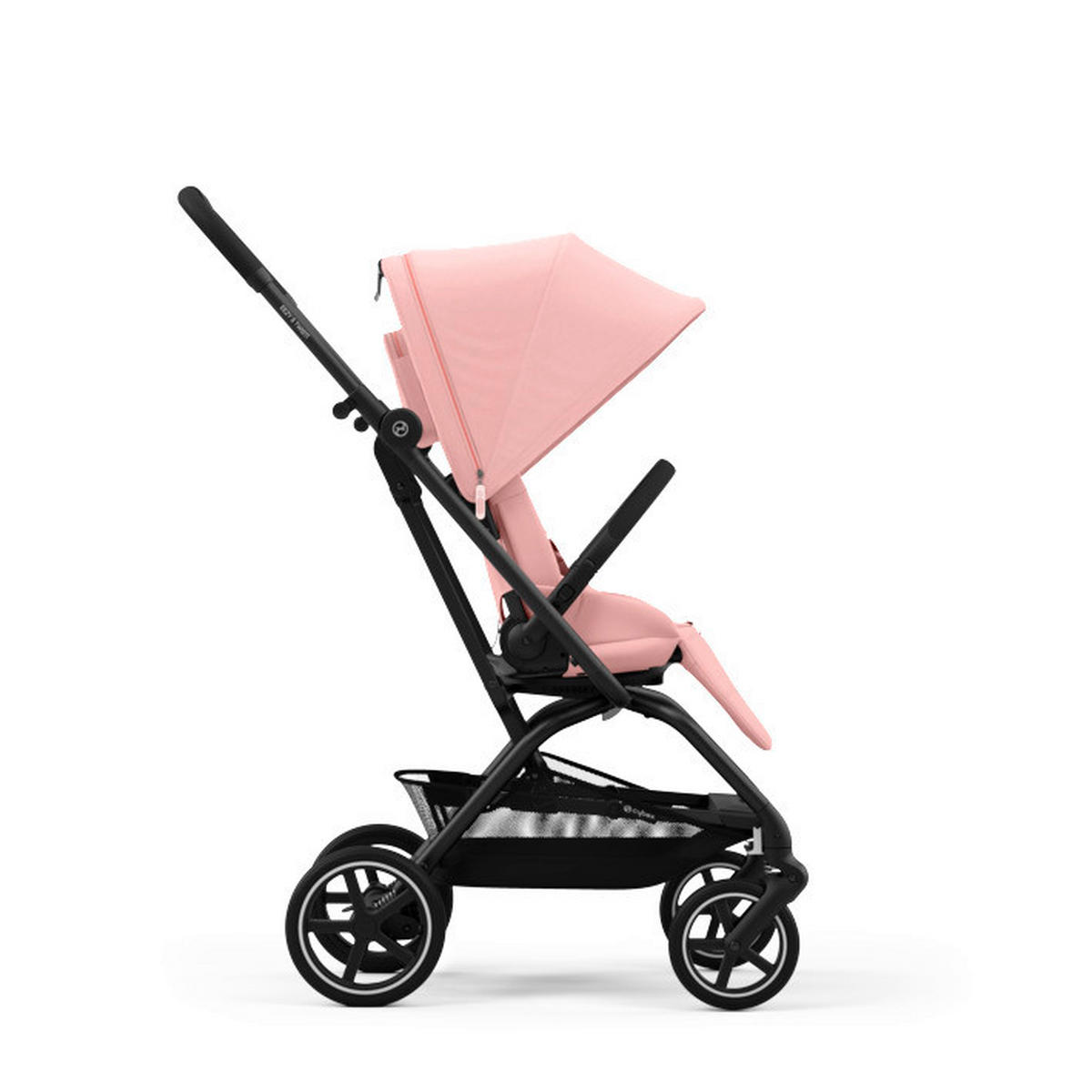 KIŠOBRAN KOLICA  Eezy S Twist+2  - ružičasta/crna, Basics, tekstil/plastika (80.5/45/105cm) - cybex GOLD