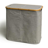 WÄSCHEKORB - Natur, Holz (54/33/50cm) - Moeve