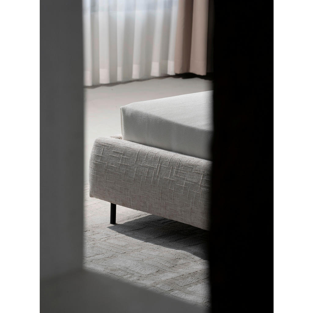 Thumbnail - Boxxx Polsterbett, Beige, Holz, Pappel, Sperrholz, 180x200 cm, Lattenrost, Stoffauswahl,nicht verstellbar, Schlafzimmer,...