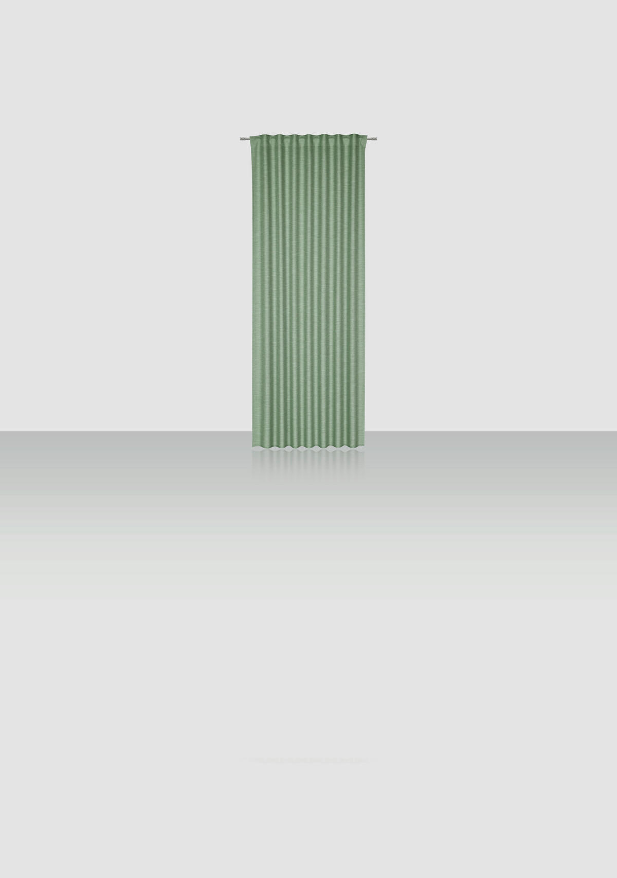 FERTIGVORHANG blickdicht  - Olivgrün, Basics, Textil (140/255cm) - Novel