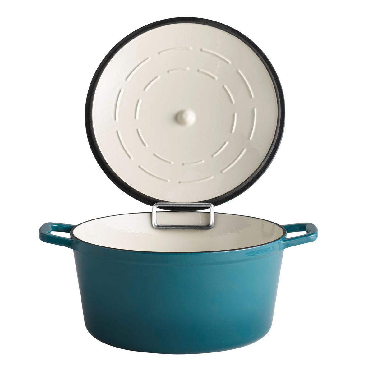 SCHMORTOPF 5 Stars 6 L  - Türkis/Creme, Basics, Metall (28/28/13cm)