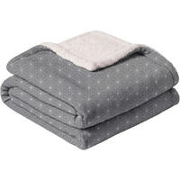 TAKARÓ  - fehér/szürke, Basics, textil (67/37/6cm)