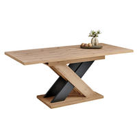 ESSTISCH 140-180/90/75,3 cm Nachbildung  Holzwerkstoff ausziehbar rechteckig Schwarz, Eiche Artisan  - Schwarz/Eiche Artisan, MODERN, Holzwerkstoff (140-180/90/75,3cm) - Carryhome