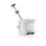 ODSTRAŇOVAČ PECEK - šedá/bílá, Basics, umělá hmota (16/9,8/28,8cm) - Homeware ODSTRAŇOVAČ PECEK - šedá/bílá, Basics, umělá hmota (16/9,8/28,8cm) - Homeware