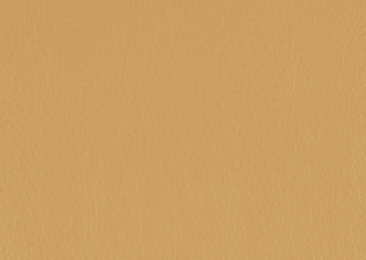 ECKSOFA in Echtleder Gelb  - Eiche Bianco/Gelb, Natur, Leder/Holz (235/257cm) - Valdera