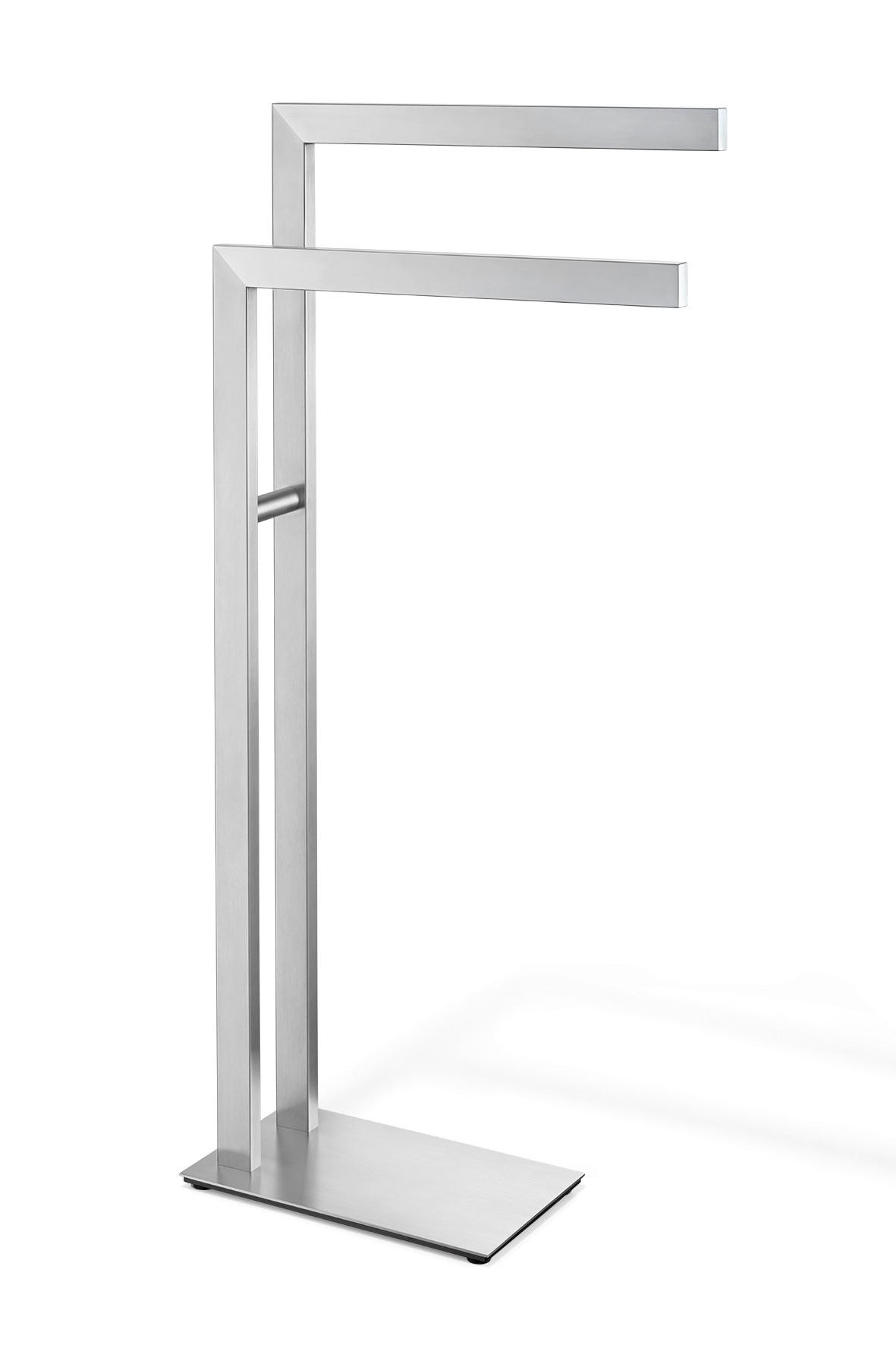 HANDTUCHSTÄNDER - Edelstahlfarben, Basics, Metall (15/80/38,5cm) - Zack