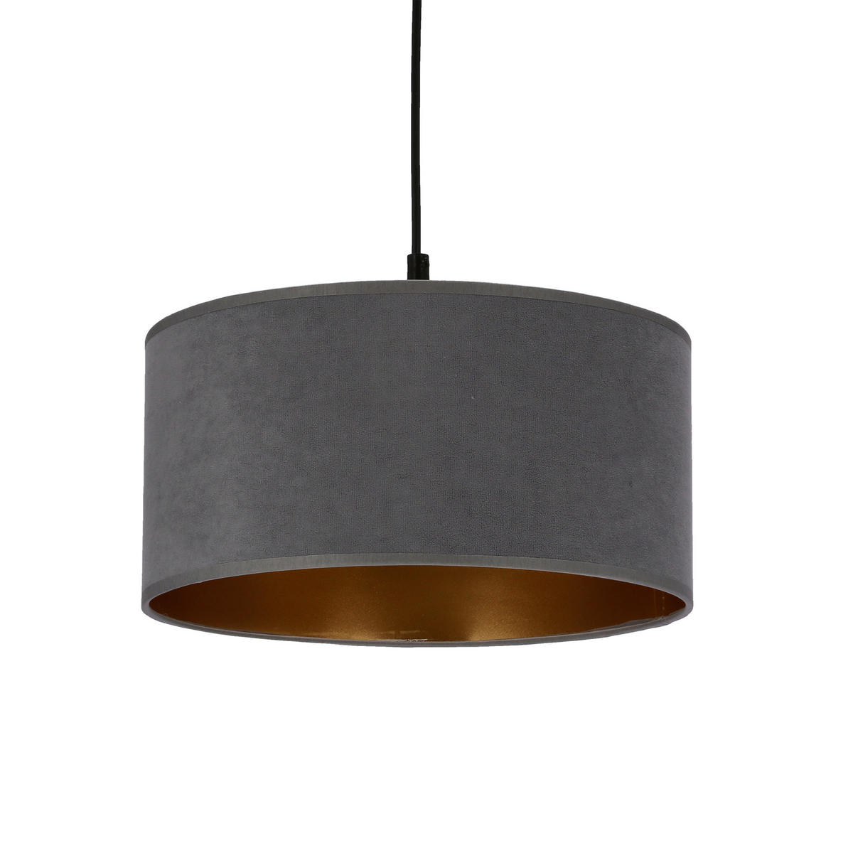 PENDELLAMPA Maloto 30/30/115 cm  - grå/svart, Klassisk, metall/plast (30/30/115cm)