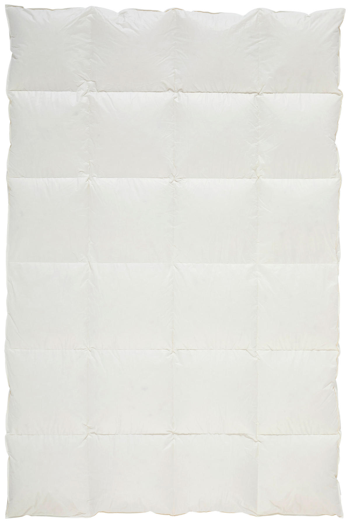 KASSETTENDECKE  Nena  135/200 cm   - Weiß, Basics, Textil (135/200cm) - Billerbeck