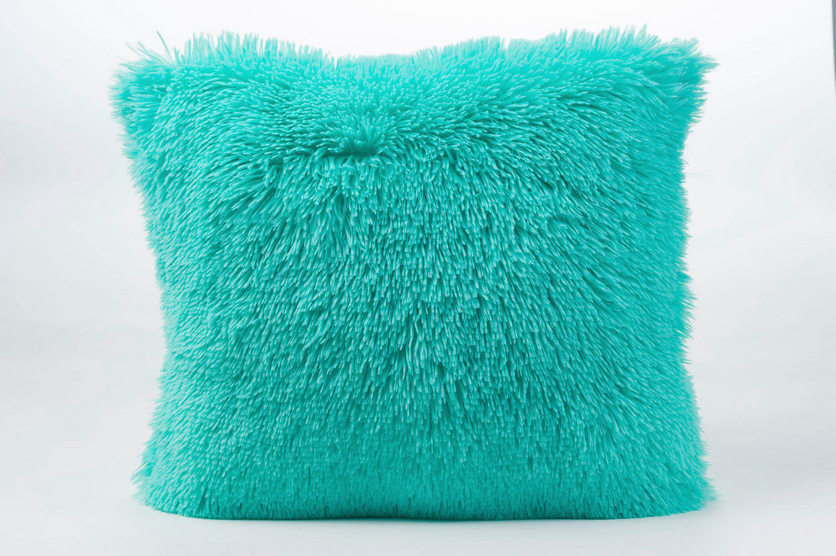 DEKORAČNÍ POLŠTÁŘ 60/60 cm - mátově zelená, Basics, textil (60/60cm) - Novel