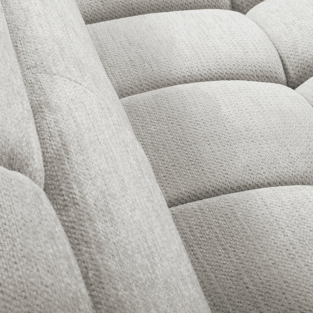 ECKSOFA  Webstoff Greige  - Greige/Schwarz, Design, Kunststoff/Textil (274/177cm) - Livetastic