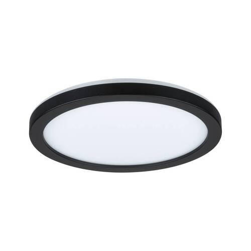 LED-PANEEL 19 cm  - Schwarz, Basics, Kunststoff (19cm) - Paulmann