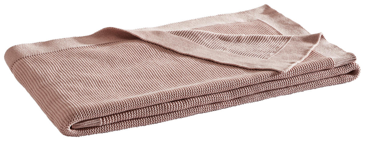 DOMÁCÍ DEKA, bavlna, 150/200 cm - růžová, Basics, textil (150/200cm) - Dieter Knoll