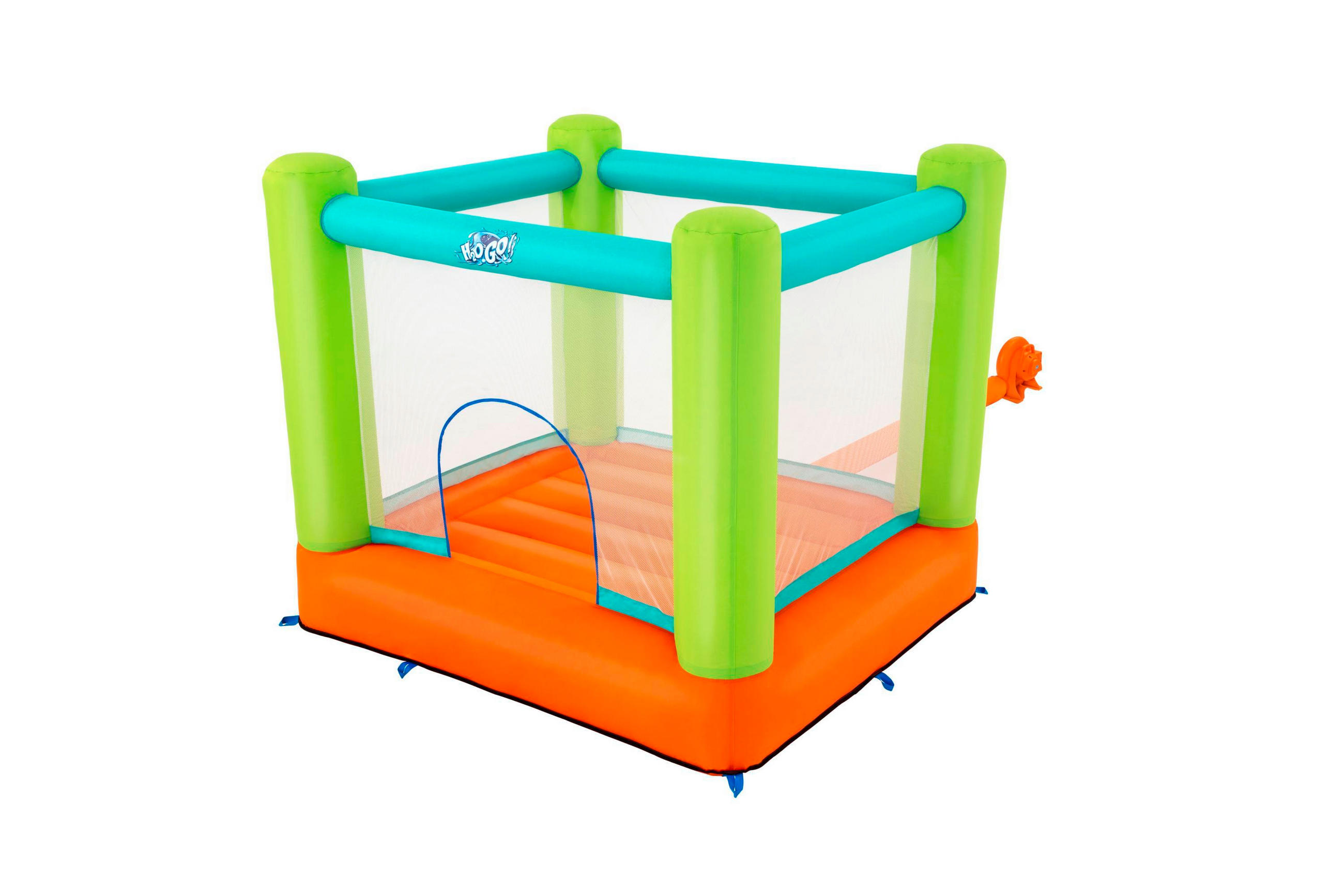 TRAMPOLIN 194/175/170 cm  - Multicolor, Basics, Kunststoff/Metall (194/175/170cm) - Bestway