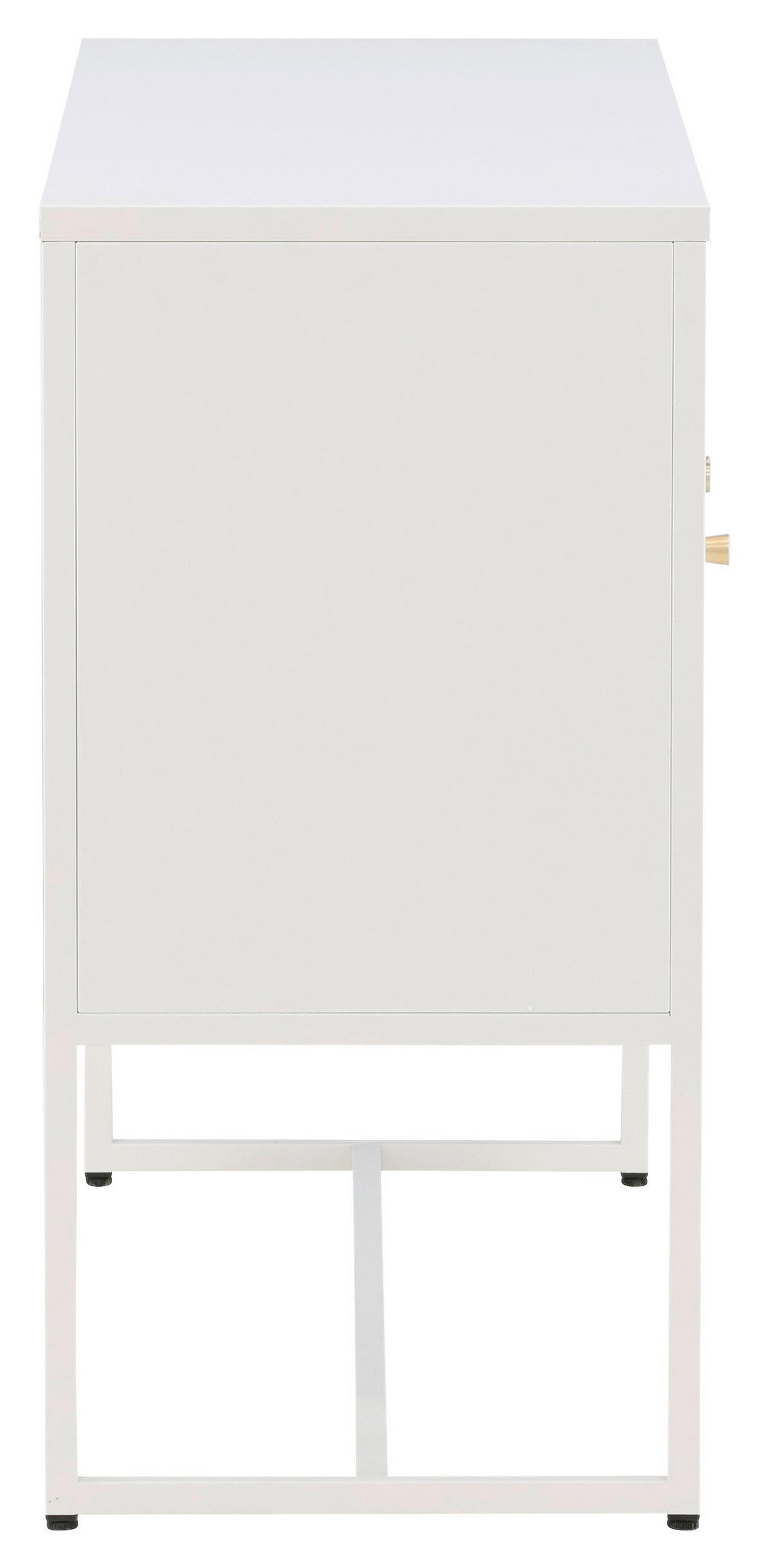 SIDEBOARD  in 120/80/40 cm  - Weiß, Design, Metall (120/80/40cm) - Livetastic