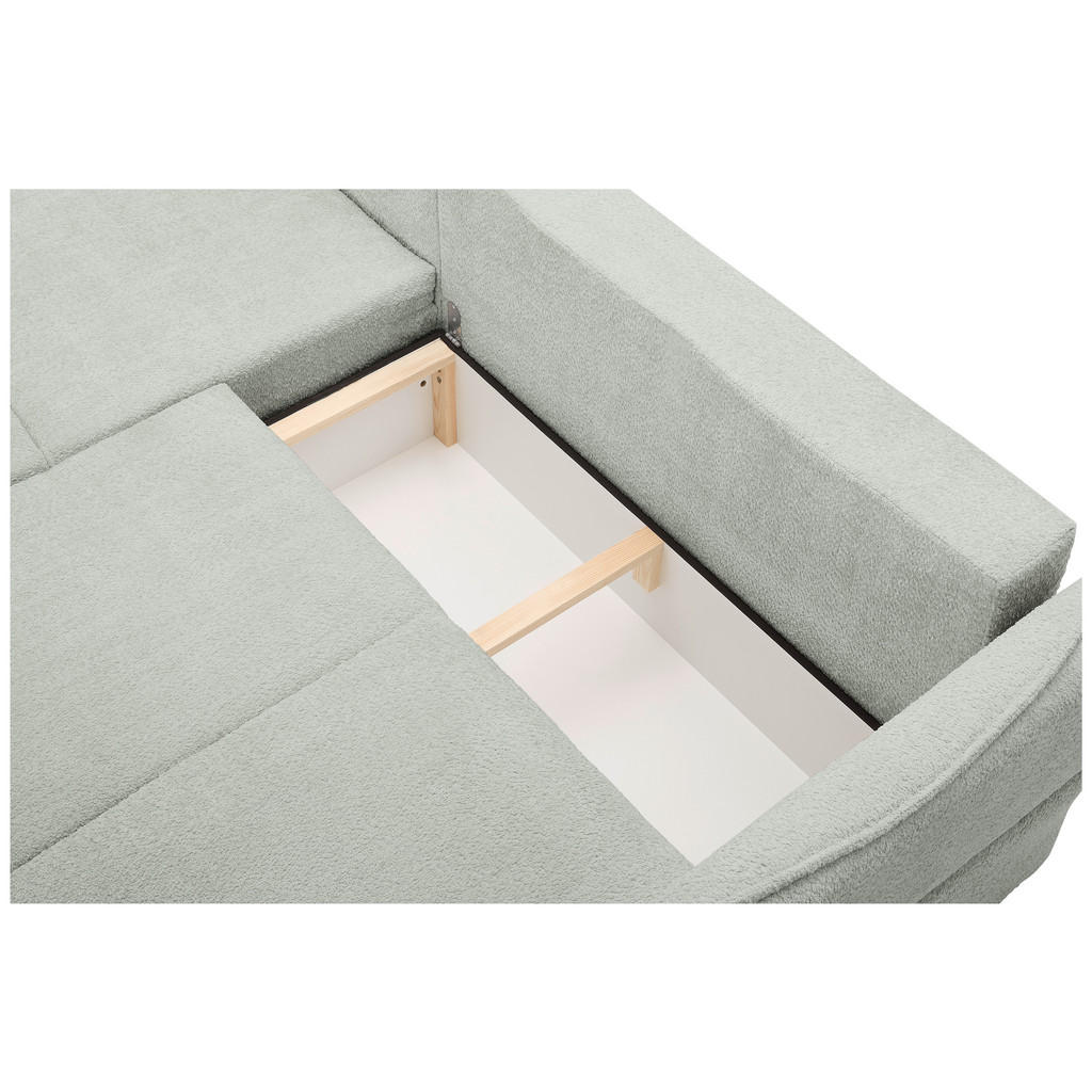 Thumbnail - Carryhome Ecksofa, Natur, Textil, 3-Sitzer, Ottomane links, L-Form, 233x193 cm, Liegefunktion, seitenverkehrt erhältlich...