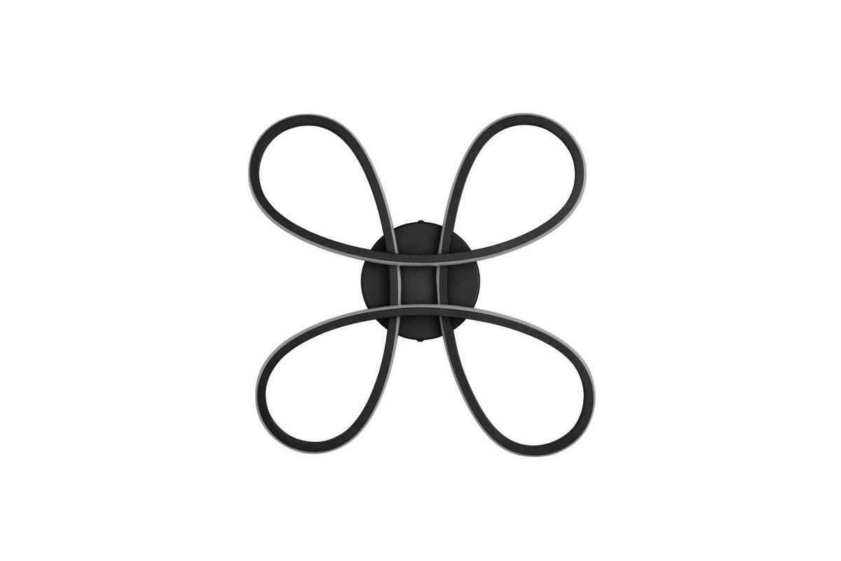 LED-TAKLAMPA 40/7,5 cm  - vit/svart, Basics, metall/plast (40/7,5cm) - Trio Leuchten