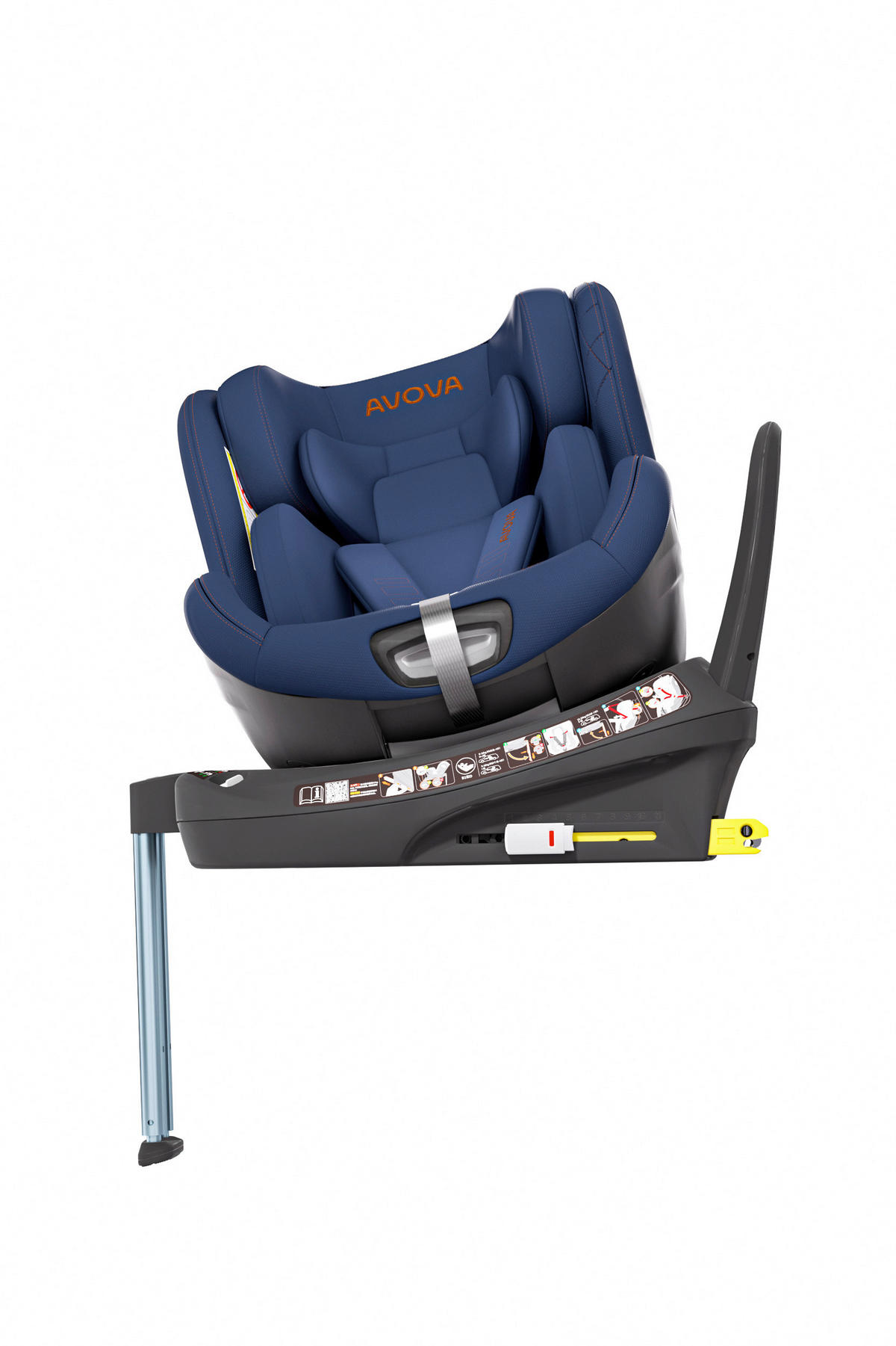 REBOARDER-KINDERSITZ Swan Fix  - Dunkelblau, Basics, Kunststoff/Textil (44/77/58.5cm) - AVOVA