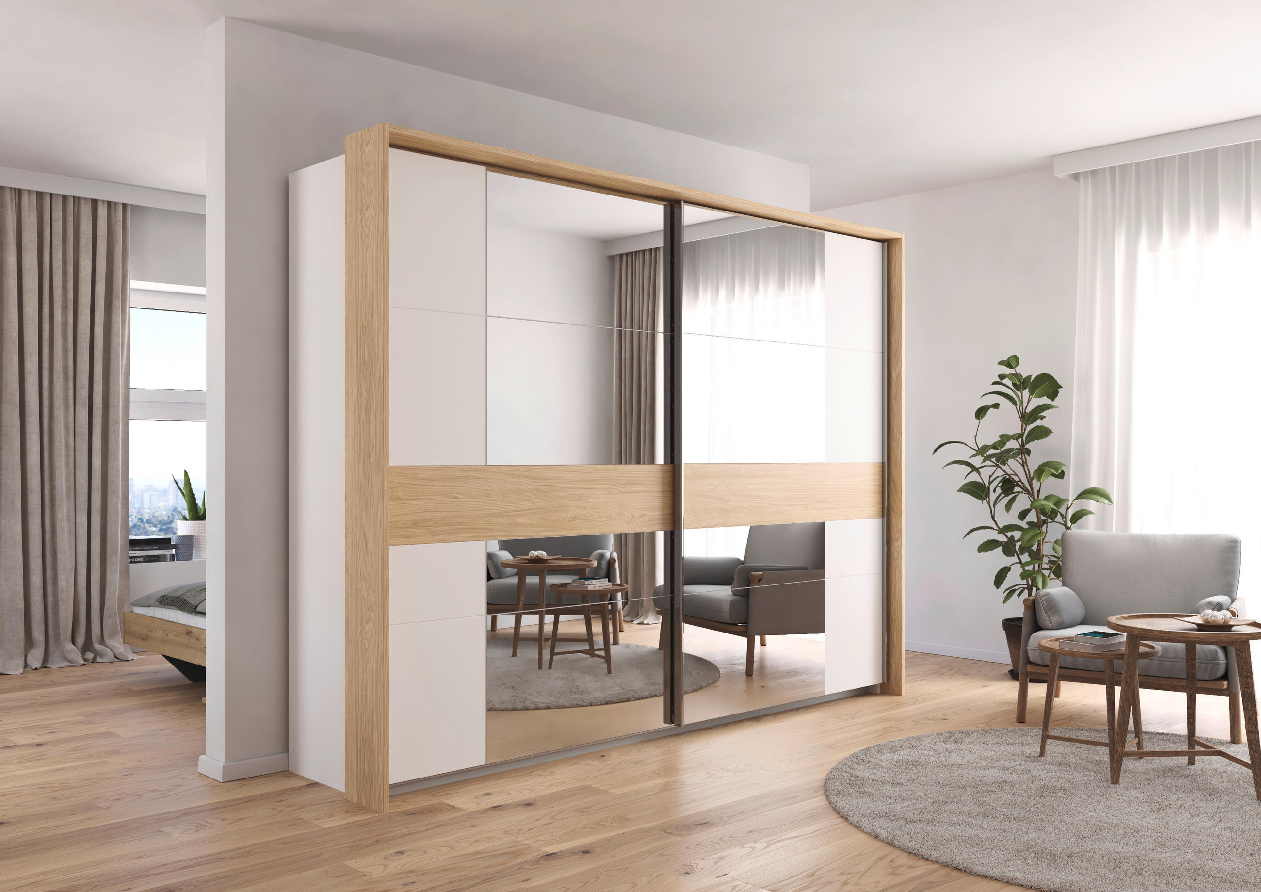 PASSEPARTOUTRAHMEN 278/214/23 cm Eichefarben  - Eichefarben, KONVENTIONELL, Holzwerkstoff (278/214/23cm) - Rauch Möbel